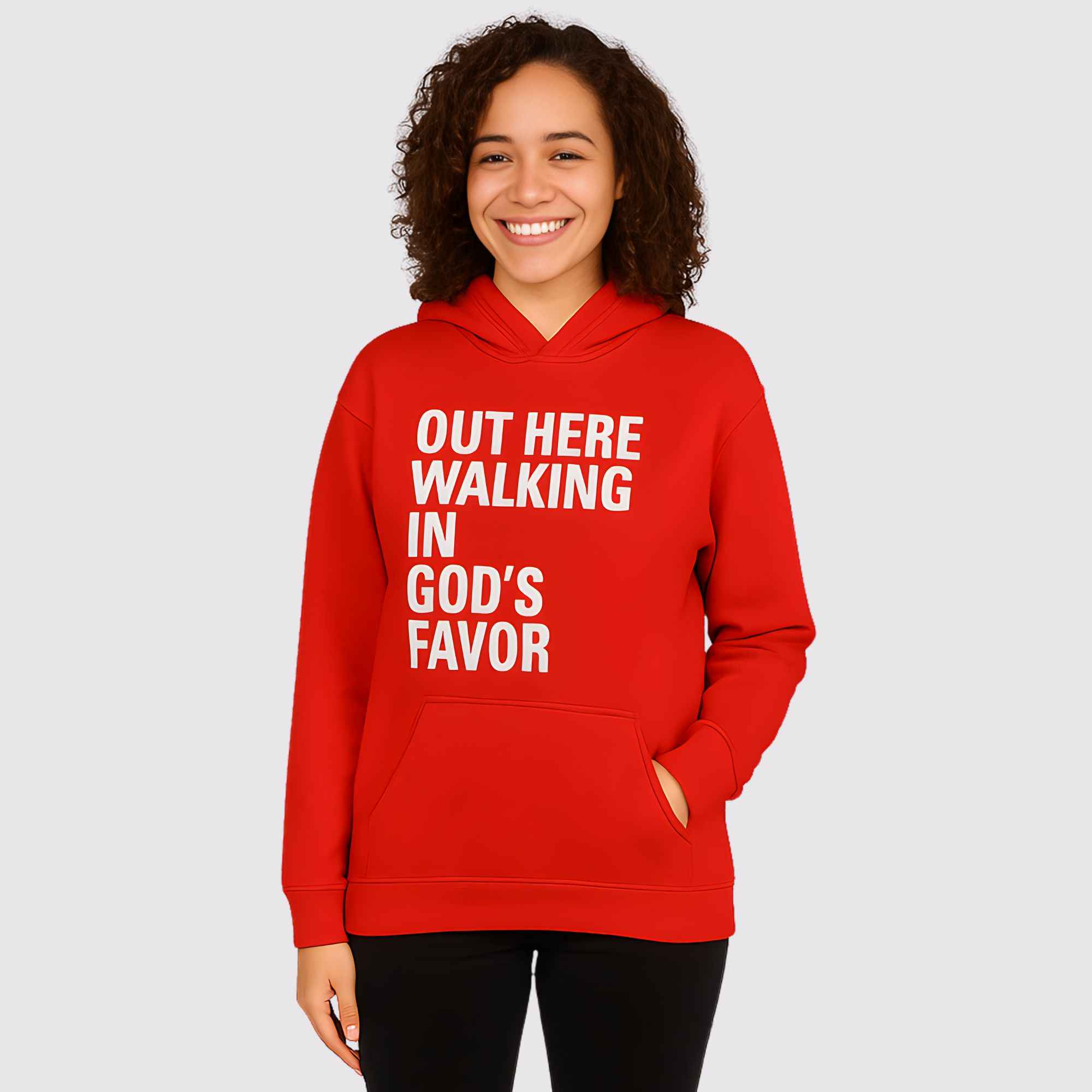 Walking In God's Favor Hoodie - Image 11
