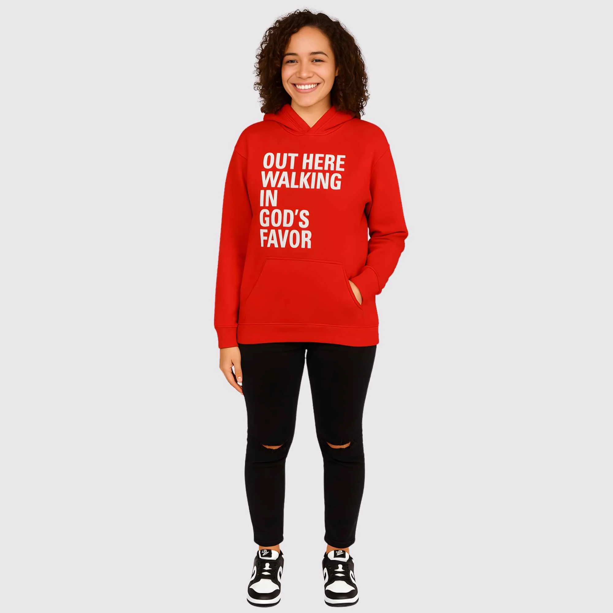 Walking In God's Favor Hoodie - Image 6