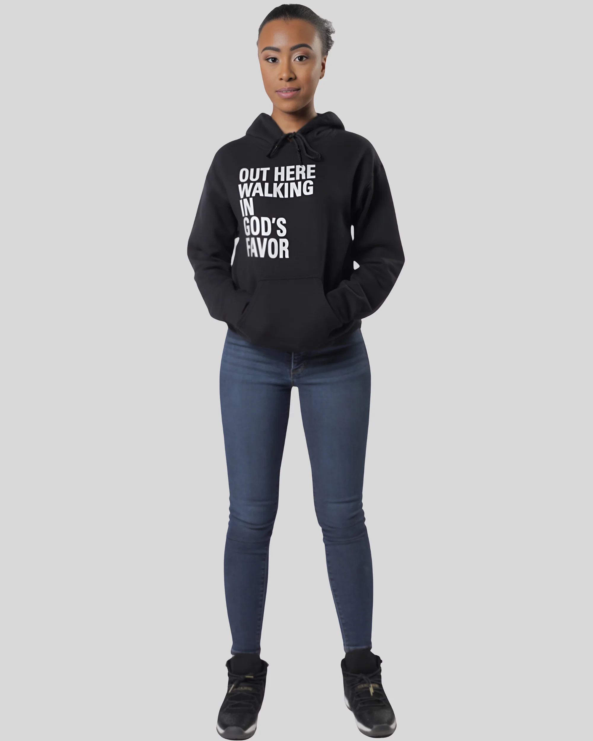 Walking In God's Favor Hoodie - Image 9