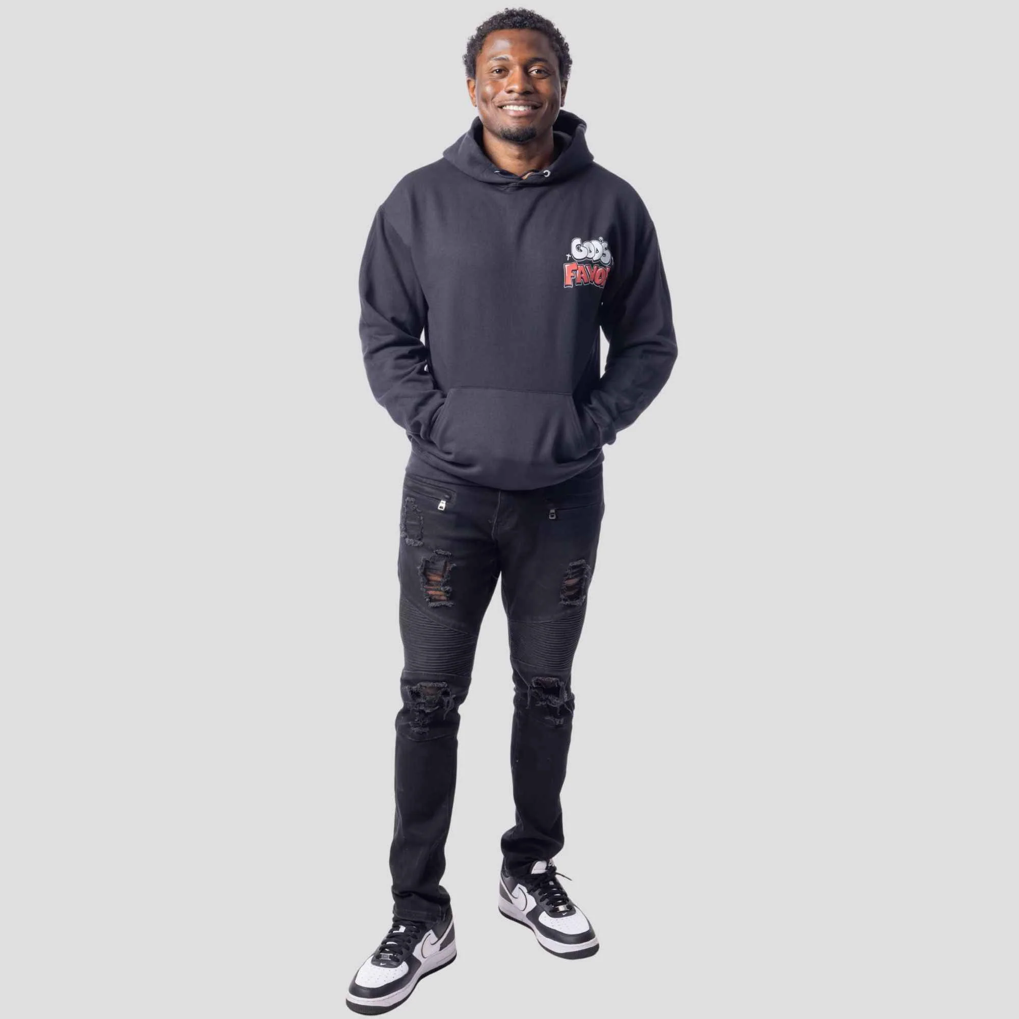 Walking In God's Favor Hoodie (Eternal) + FREE TEE - Image 4