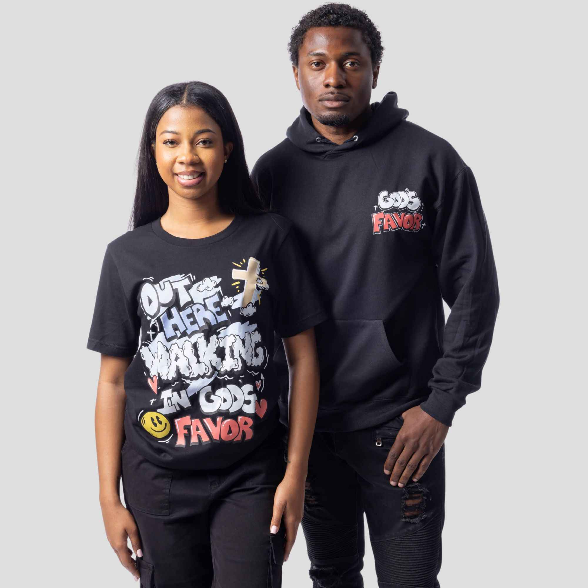Walking In God's Favor Hoodie (Eternal) + FREE TEE - Image 8