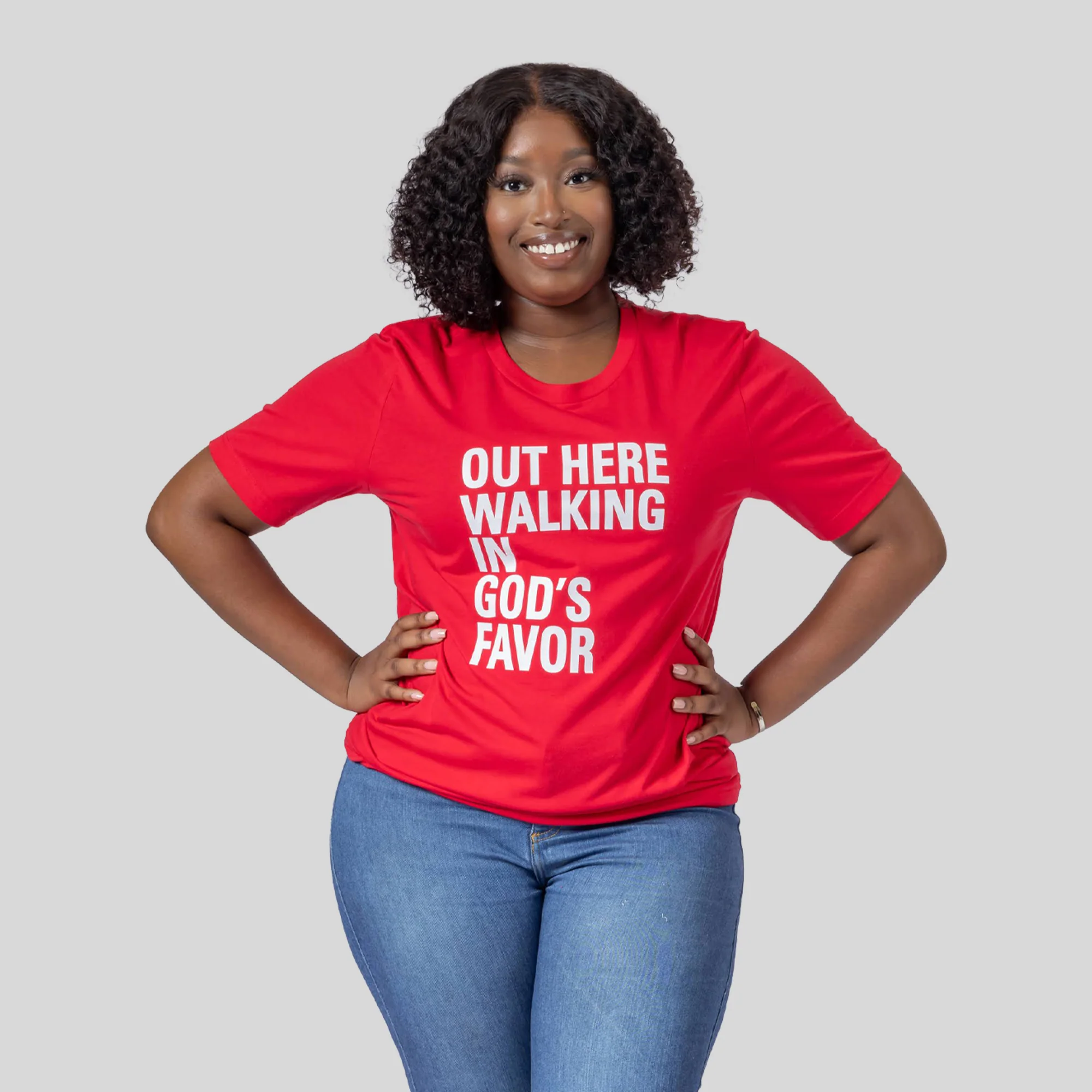 Walking In God's Favor Original Tee - Image 5