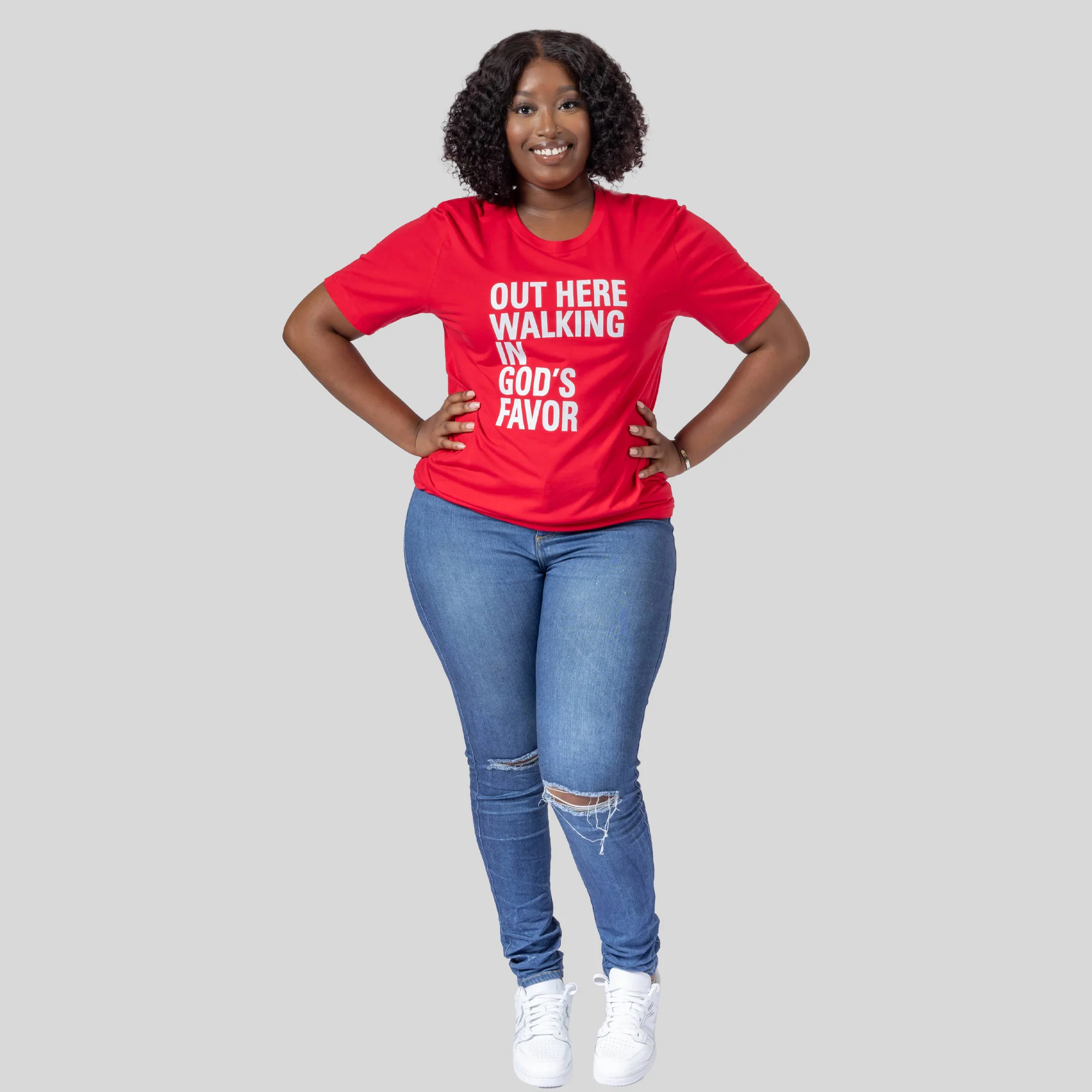Walking In God's Favor Original Tee - Image 7