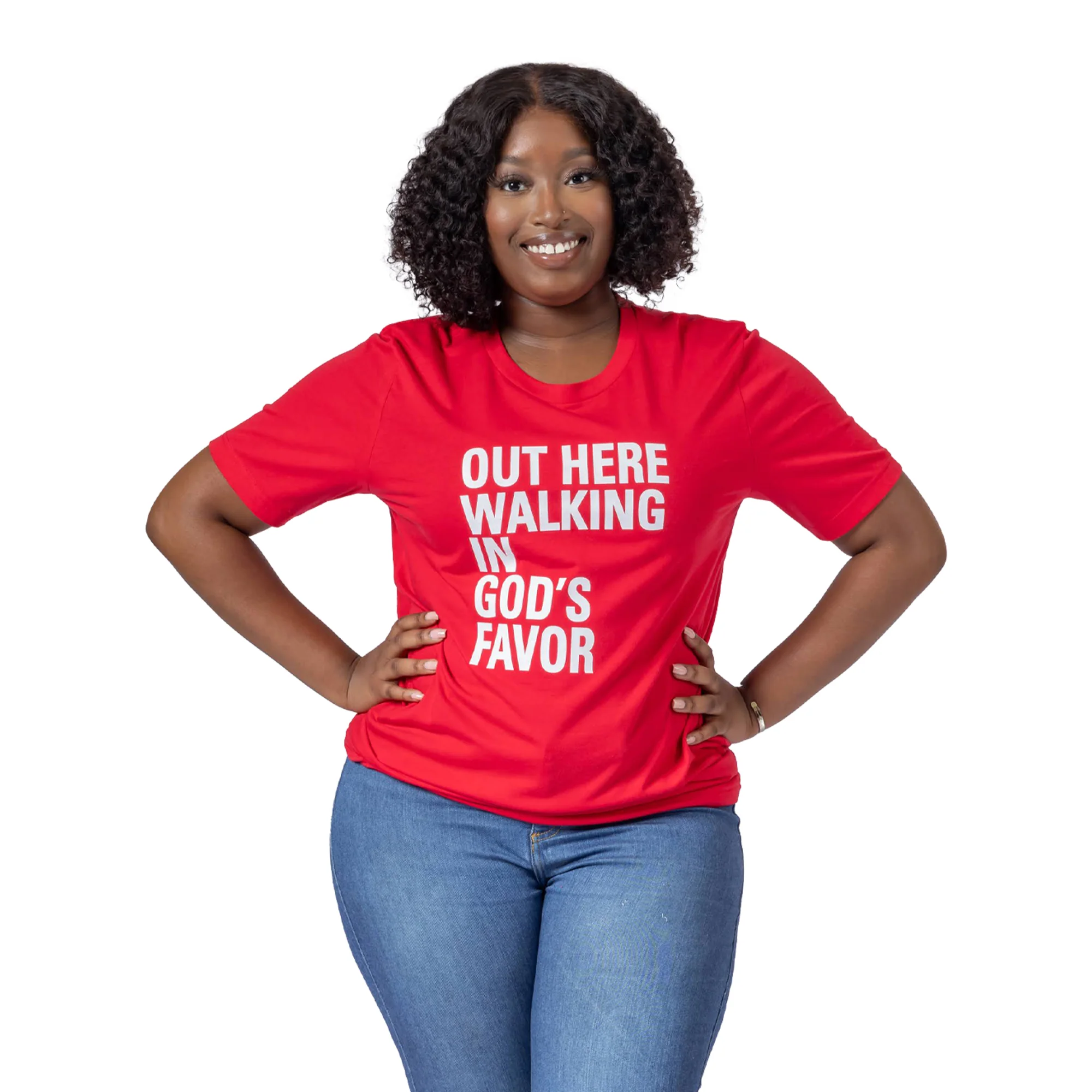 Walking In God's Favor Original Tee - Image 8